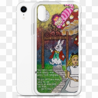 We're All Mad Here Iphone Case Tayler Brady - Mobile Phone Case, HD Png Download