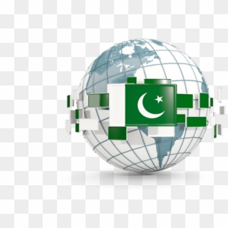 Pakistan On World Globe Png, Transparent Png