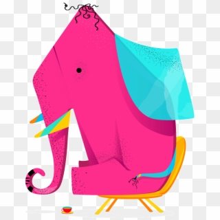 Ambient Elephant - Illustration, HD Png Download