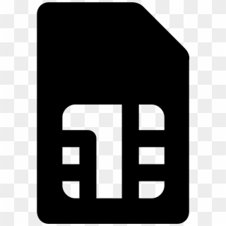 Sim Logo Png - Sim Card Icon, Transparent Png