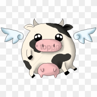 Free Png Flying Cow Png Image With Transparent Background - Cartoon Flying Cow Png, Png Download