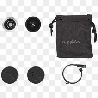 Mobile Phone Camera Lens Kit, 3 In 1, Clip-on Nedis - Camera Lens, HD Png Download