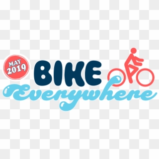 Bike Everywhere Month Cascade Bicycle Club Png Transparent - Graphic Design, Png Download