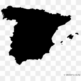 Spain Map Png - Spain Map Vector, Transparent Png