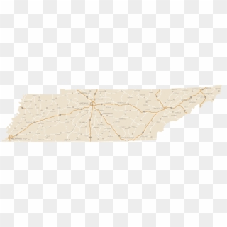 Tennessee Outline Png , Png Download - Lower Tennessee River Watershed, Transparent Png
