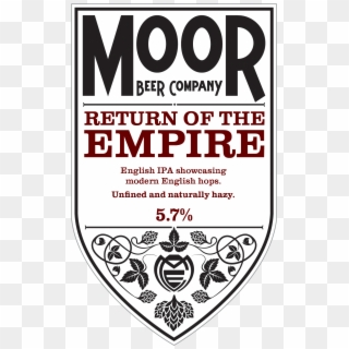Moor Beer Return Of The Empire - Moor Beer Company Logo, HD Png Download