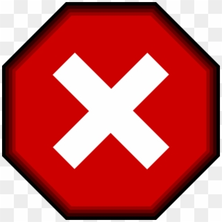 Cross With Circle Inside Symbol - Stop Cross, HD Png Download