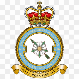 Badge For 616 Squadron Rauxaf - 51 Squadron Raf Regiment, HD Png Download