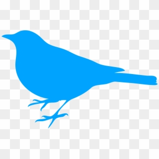 Bird Blue Silhouette Png Image - Bird Silhouette Clip Art, Transparent Png