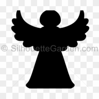 Angel Silhouette - Illustration, HD Png Download