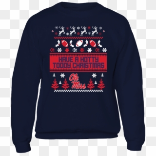 Ugly Christmas Sweater Design - Ole Miss Christmas Sweater, HD Png Download
