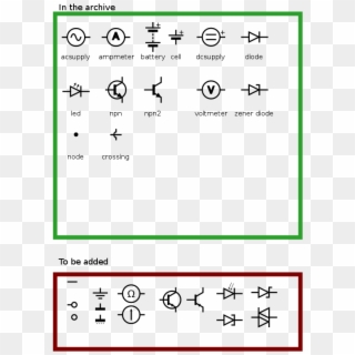 Iec Electronic Circuit Symbols - Electrical Symbol For Power Meter, HD Png Download