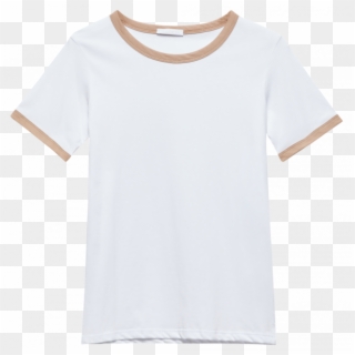 White T-shirt - Empty T Shirt For Design, HD Png Download