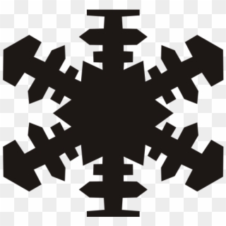 Transparent Snowflake Clipart - Simple Snowflake Svg Free, HD Png Download