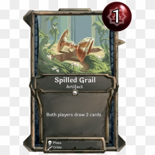[cosmetic Update] Spilled Grail , - Cartoon, HD Png Download