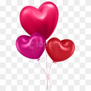 Free Png Download Balloon Hearts Transparent Png Images - Balloonhearts, Png Download