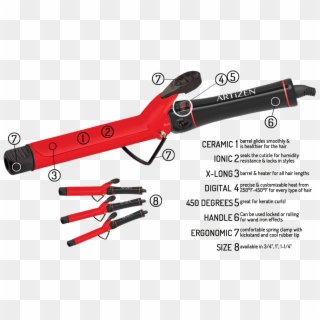 Product Page Images Curling Iron - Diagonal Pliers, HD Png Download