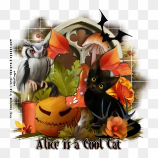 Alice Is A Cool Cat Hami - Illustration, HD Png Download
