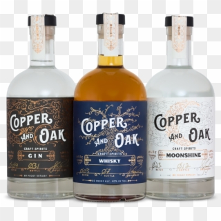 Copper And Oak Trio Shot , Png Download - American Whiskey, Transparent Png