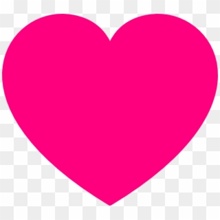 Pink Heart Shape Png - Bentuk Love Warna Pink, Transparent Png