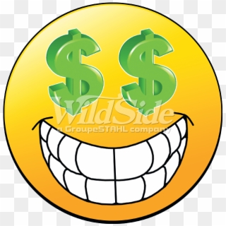 Emoji $$ Eyes - Money Emoji, HD Png Download