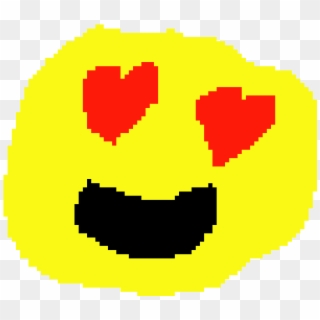 Heart Eyes Emoji - Emoji In Love Discord, HD Png Download