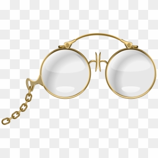 Picture Eyeglasses Hunting Gold Pearl The Nacre Clipart - Picsart Gol Chasma Png, Transparent Png