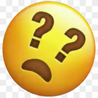 Face With Question Mark Eyes Emojifreetoedit - Question Mark With Eyes, HD Png Download