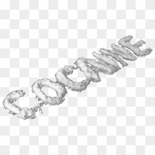 Cocaine Sticker - Sketch, HD Png Download