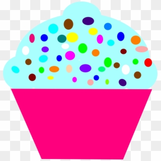 Vanilla Cupcake Clipart Easy Cupcake - Cartoon Cupcake, HD Png Download