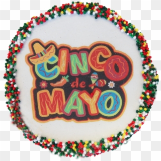 Cinco De Mayo Sugar Cookies With Sprinkles - Cinco De Mayo Games Night, HD Png Download
