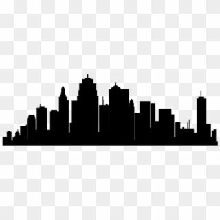 Black City Skyline Cityscape Cityskyline Urban Highrise - Frank Ocean Blonde Minimalist, HD Png Download