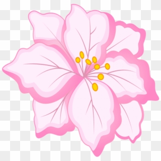 Free Png Download White Pink Flower Png Images Background - White Pink Flower Png, Transparent Png