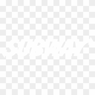 Subway Logo Black And White , Png Download - Subway, Transparent Png