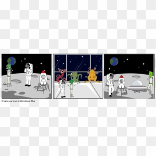Spaceship - Cartoon, HD Png Download