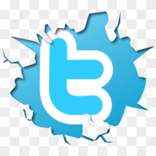 Twitter - Crack Twitter Icon Png, Transparent Png