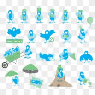Free Png Download Twitter Bird Icon Png Images Background - Twitter Bird Icon, Transparent Png