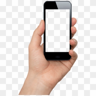 Mobile In Hand Png, Transparent Png