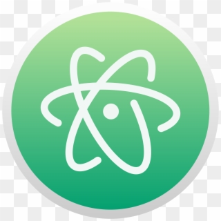 Atom Logo Png Transparent - Atom Text Editor Png, Png Download
