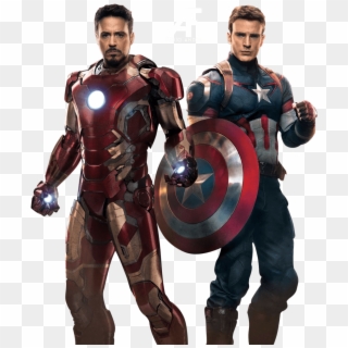 Avengers Ironman Captain America - Avengers Png, Transparent Png