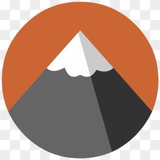 Graphic Stock Time Zone X Volcanoes Gameup Plate Tectonics - Mountains Png Icon Circle, Transparent Png