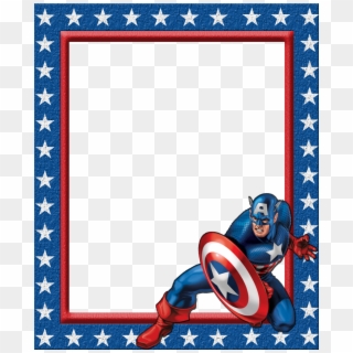 Avengers Frame - Marco De Fotos Capitan America, HD Png Download