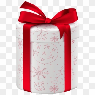 Free Png Christmas White Gift Png - Gift, Transparent Png