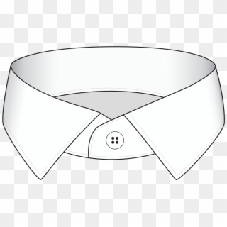 Collar - White Shirt Collar Png, Transparent Png