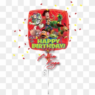 Hb Toy Story Balloon Kings Png Toy Story Logo Transparent, Png Download
