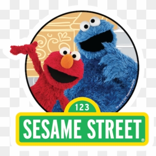 Elmo & Cookie Monster Live At Westfield West Lakes - 123 Sesame Street Logo, HD Png Download