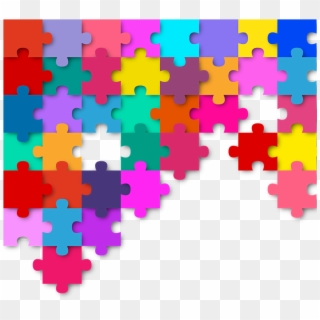 Puzzle, Colorful, Color, Pieces Of The Puzzle - Puzzle Png, Transparent Png