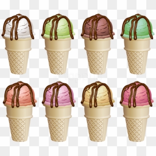 Free Png Download Ice Cream Clipart Png Photo Png Images - Seven Ice Creams Clipart, Transparent Png