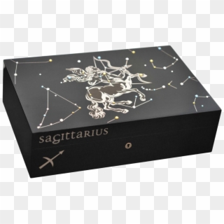 Zodiac Sagittarius Humidor - Box, HD Png Download