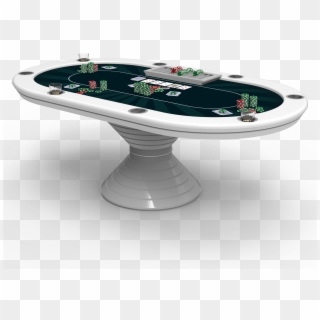 Oval Poker Table - Poker Table, HD Png Download